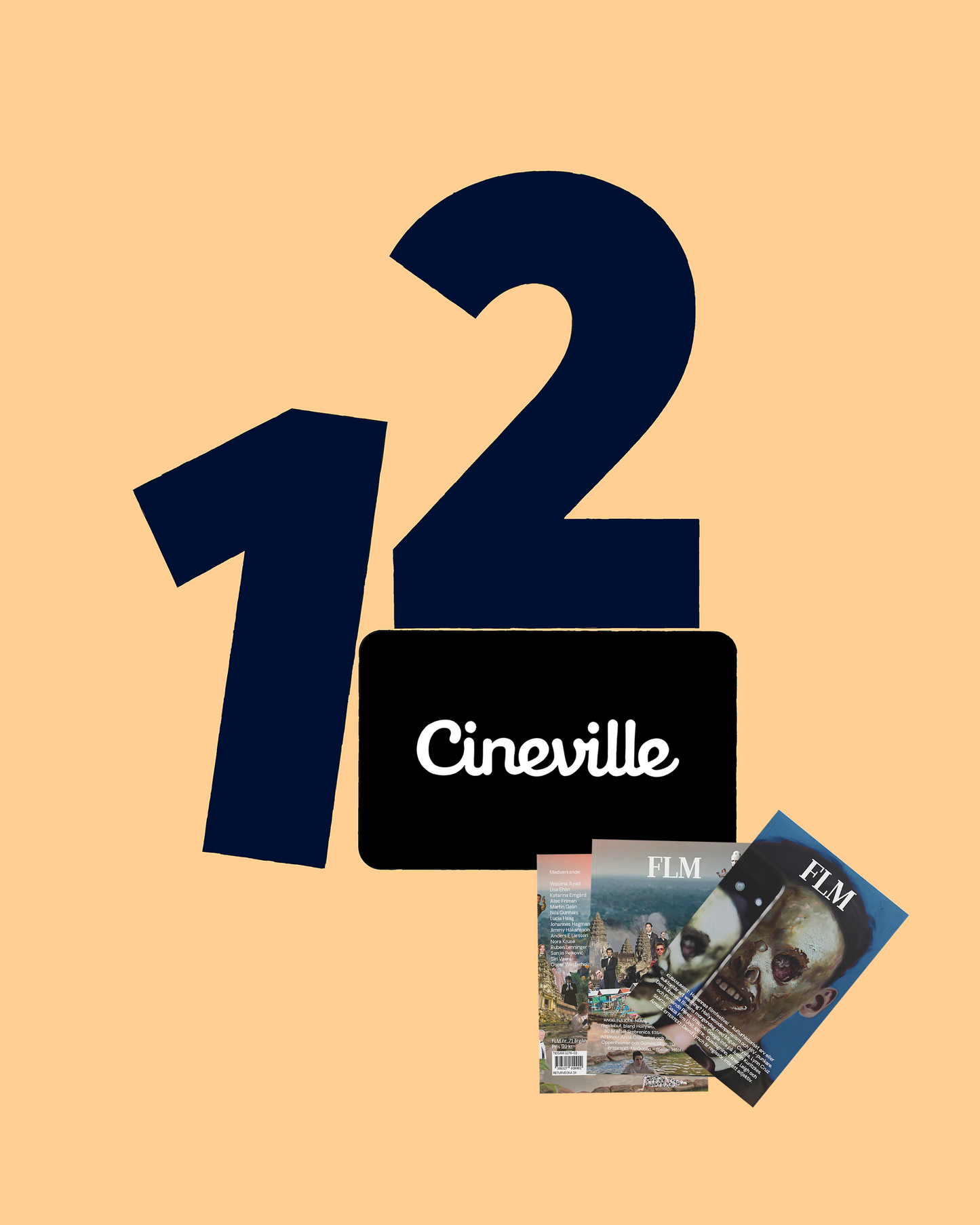 Cineville abonnemang - 12 månader + FLM