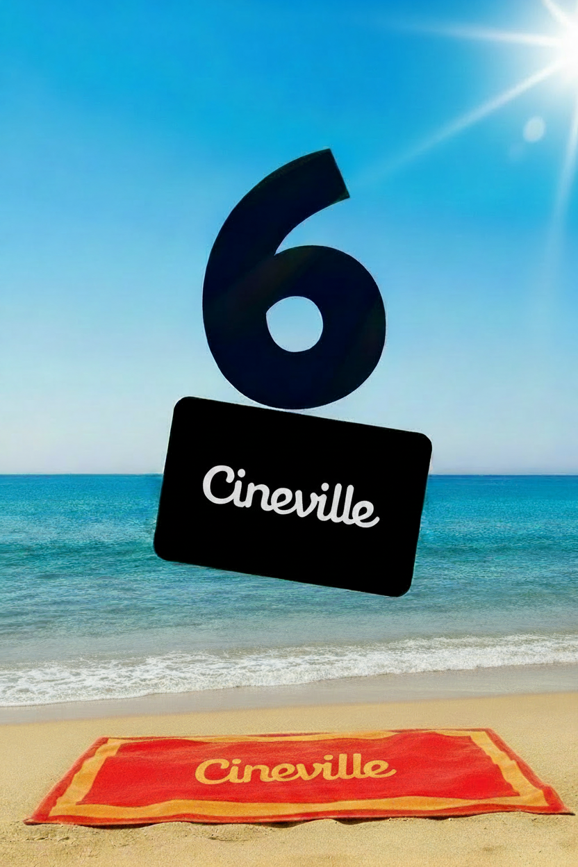 SOMMAR-ERBJUDANDE! Cineville-abonnemang – 6 månader + Exklusivt badlakan!