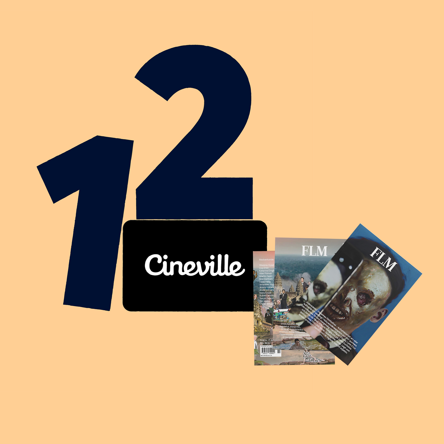 Cineville årsabonnemang (12 månader) + FLM